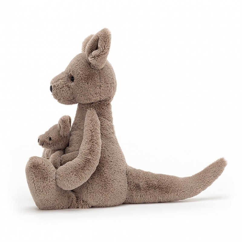 LARGE Jellycat Kara Kangaroo 37 CM X 12 CM, Jellycat USA | DJ4920831