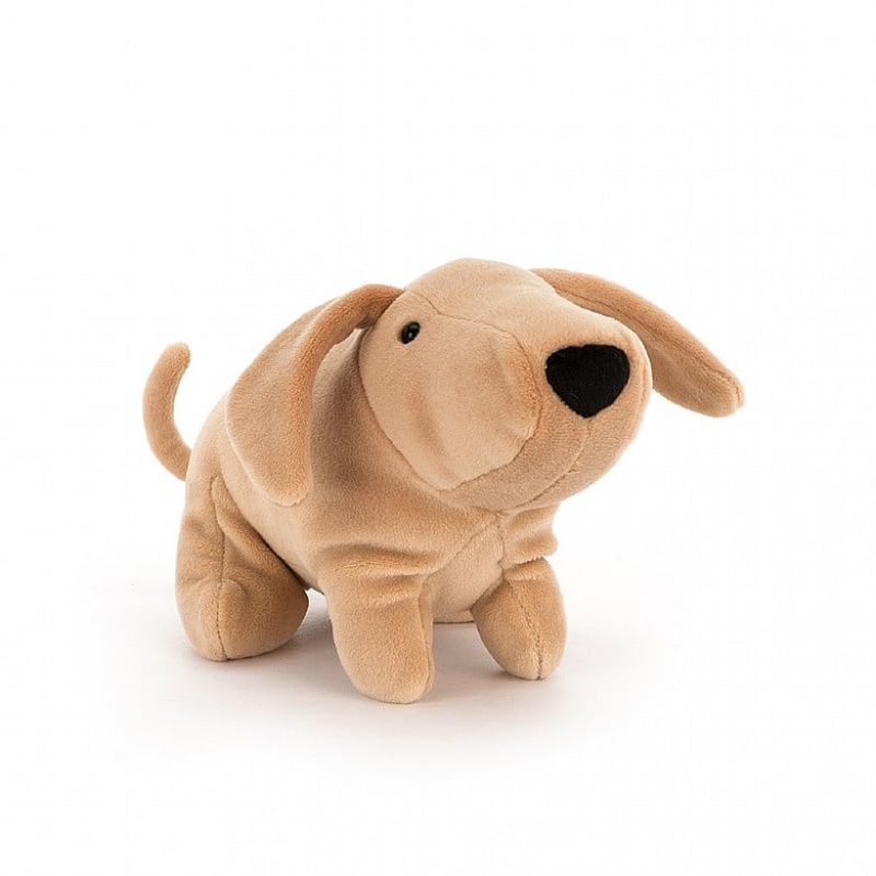 LARGE Jellycat Mellow Mallow Dog 20 CM X 34 CM, Jellycat USA | UJ4579801