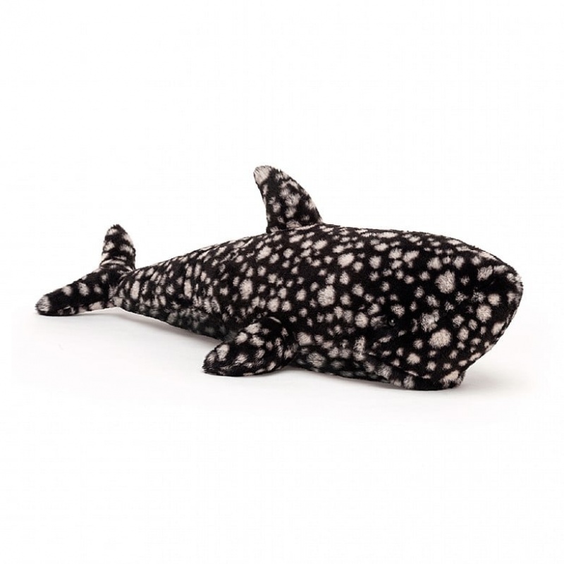 LARGE Jellycat Pebbles Whale Shark 18 CM X 54 CM, Jellycat USA | ZY4917065