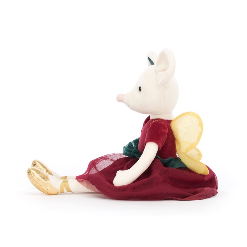 LARGE Jellycat Sugar Plum Fairy Mouse 37 CM X 9 CM, Jellycat USA | XB7506938