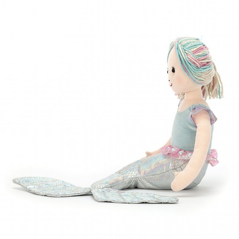 MEDIUM Jellycat Aqua-Lily 19 CM X 19 CM, Jellycat USA | HI6305189