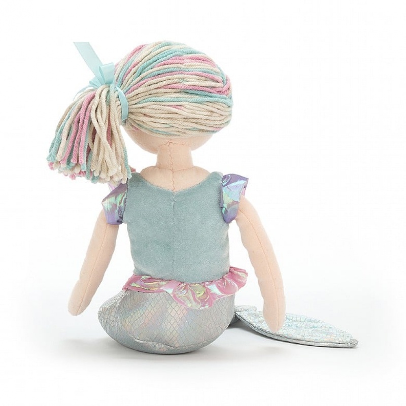 MEDIUM Jellycat Aqua-Lily 19 CM X 19 CM, Jellycat USA | HI6305189