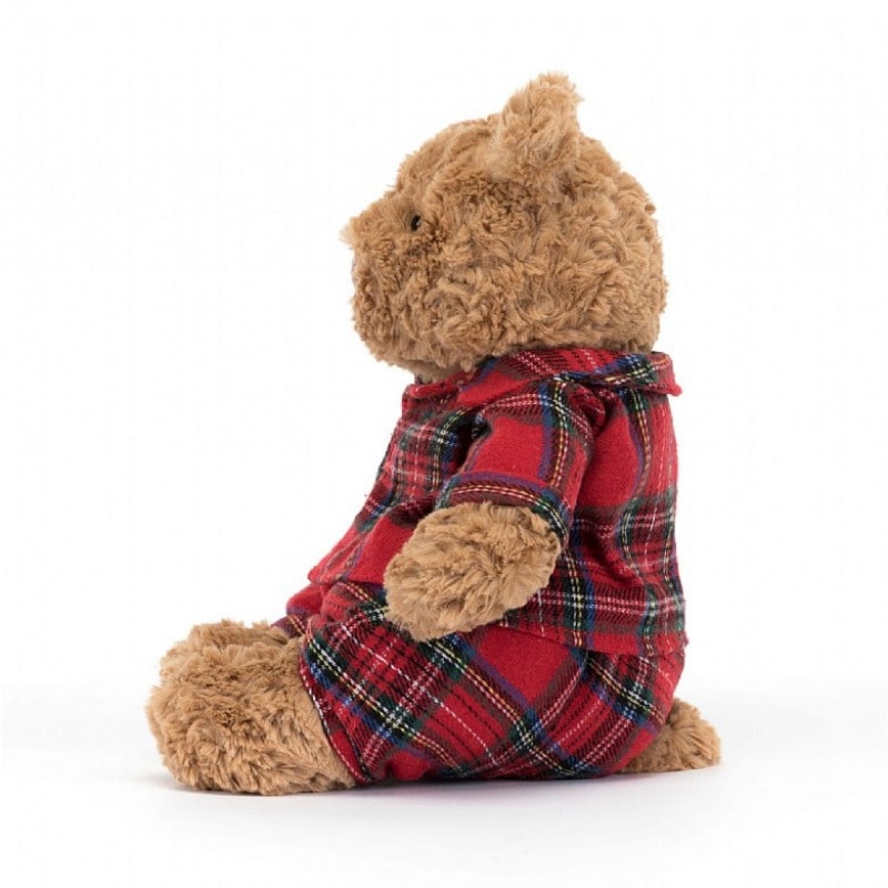 MEDIUM Jellycat Bartholomew Bear Bedtime 26 CM X 12 CM, Jellycat USA | GC1586790