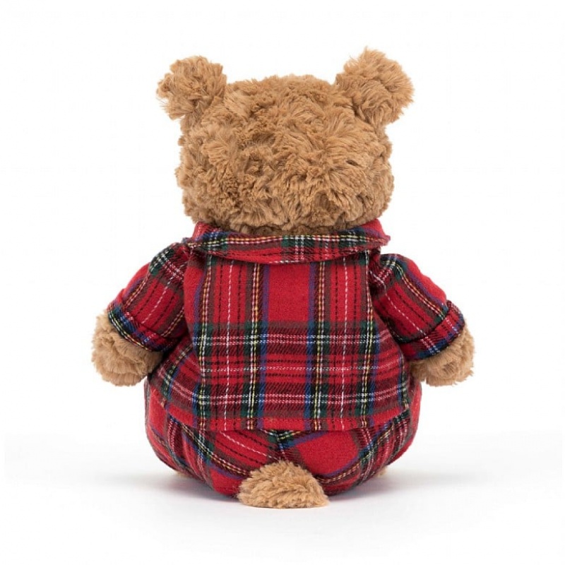 MEDIUM Jellycat Bartholomew Bear Bedtime 26 CM X 12 CM, Jellycat USA | GC1586790