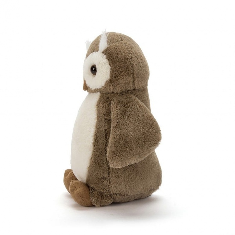 MEDIUM Jellycat Bashful Barn Owl 31 CM X 13 CM, Jellycat USA | MZ6821357