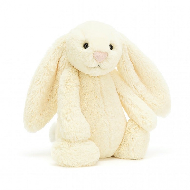 MEDIUM Jellycat Bashful Buttermilk Bunny 31 CM X 12 CM, Jellycat USA | IS8360951