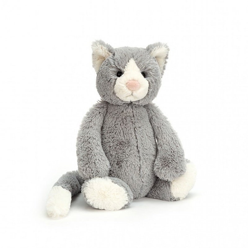 MEDIUM Jellycat Bashful Cat 31 CM X 12 CM, Jellycat USA | KO9042617