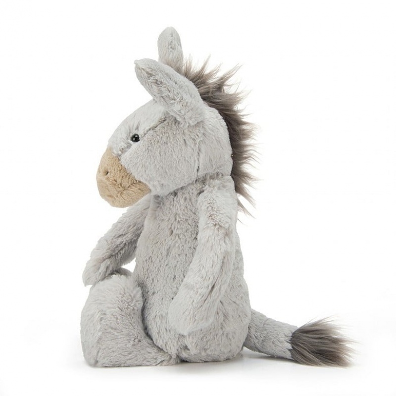 MEDIUM Jellycat Bashful Donkey 31 CM, Jellycat USA | XW8015792