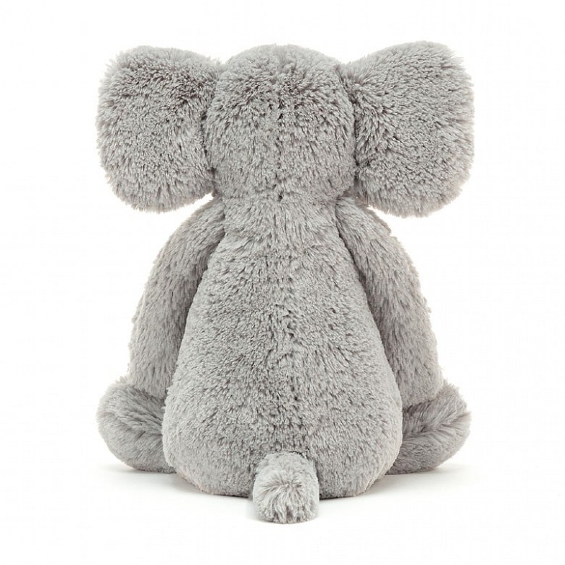 MEDIUM Jellycat Bashful Elephant 31 CM X 12 CM, Jellycat USA | EO9217438