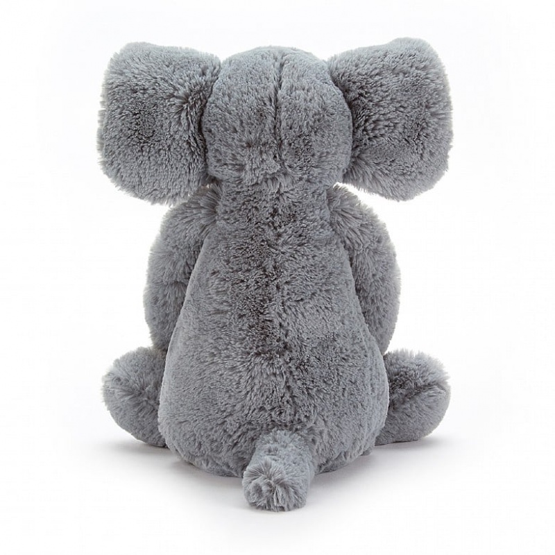 MEDIUM Jellycat Bashful Elephant 31 CM X 13 CM, Jellycat USA | IU7026489