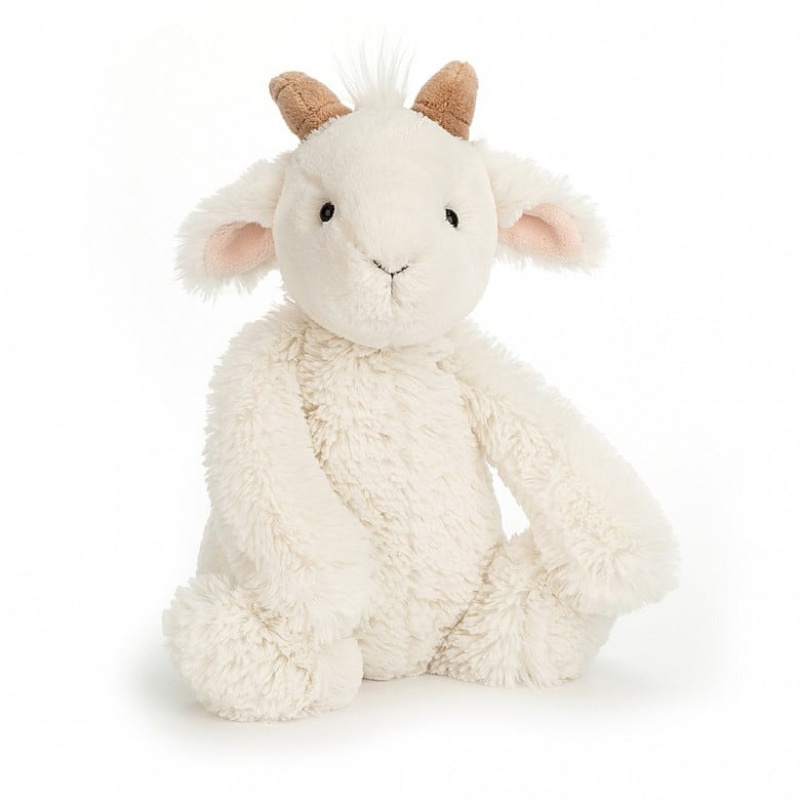 MEDIUM Jellycat Bashful Goat 31 CM X 12 CM, Jellycat USA | OM9120547