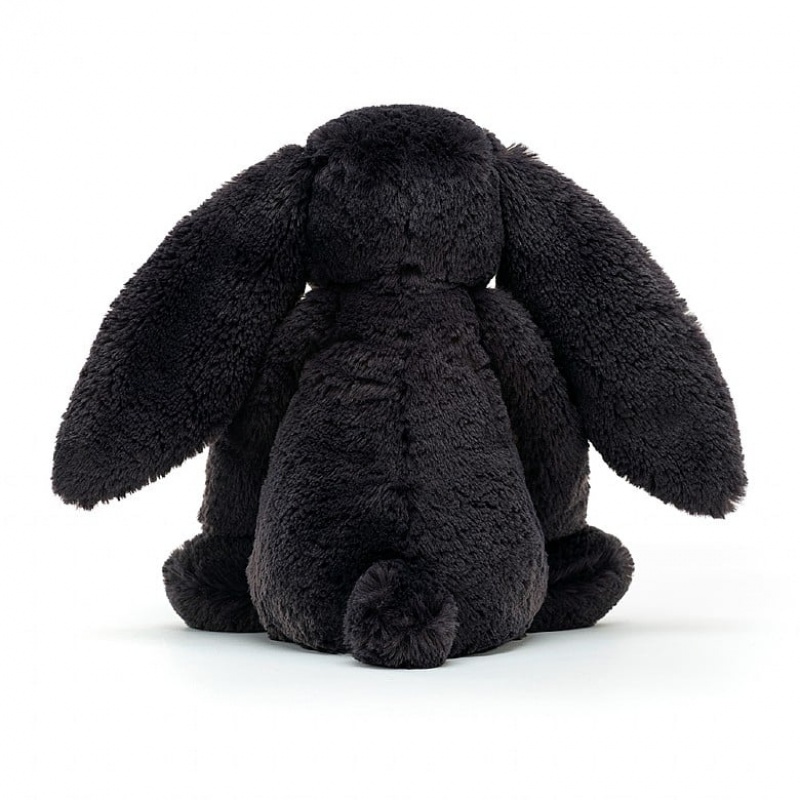 MEDIUM Jellycat Bashful Inky Bunny 31 CM X 12 CM, Jellycat USA | OK9685147