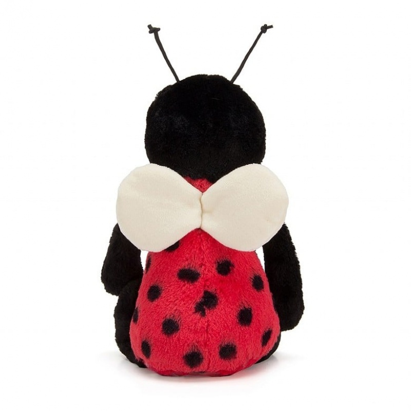 MEDIUM Jellycat Bashful Ladybug 31 CM, Jellycat USA | CB9310847