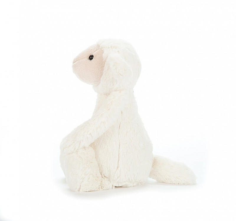 MEDIUM Jellycat Bashful Lamb 31 CM X 12 CM, Jellycat USA | LZ3914085