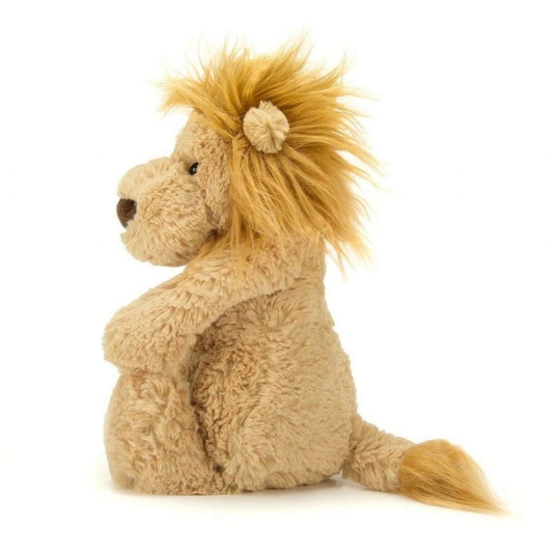 MEDIUM Jellycat Bashful Lion 31 CM X 12 CM, Jellycat USA | TN8152460