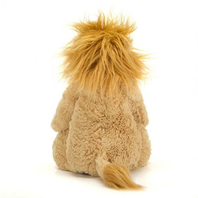 MEDIUM Jellycat Bashful Lion 31 CM X 12 CM, Jellycat USA | TN8152460