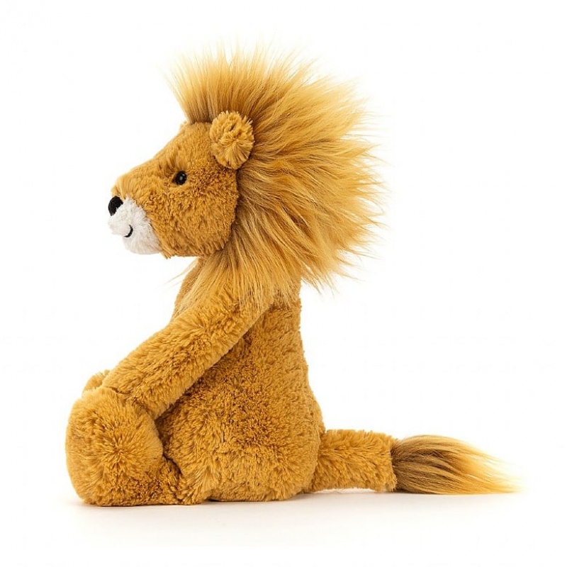 MEDIUM Jellycat Bashful Lion 31 CM X 12 CM, Jellycat USA | BM7152609