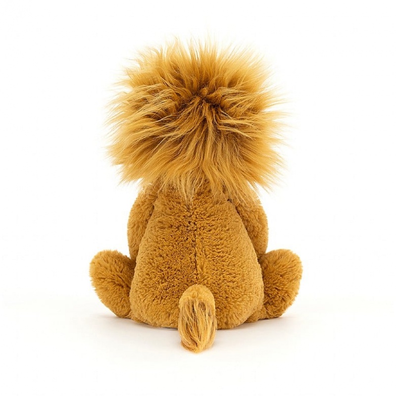 MEDIUM Jellycat Bashful Lion 31 CM X 12 CM, Jellycat USA | BM7152609