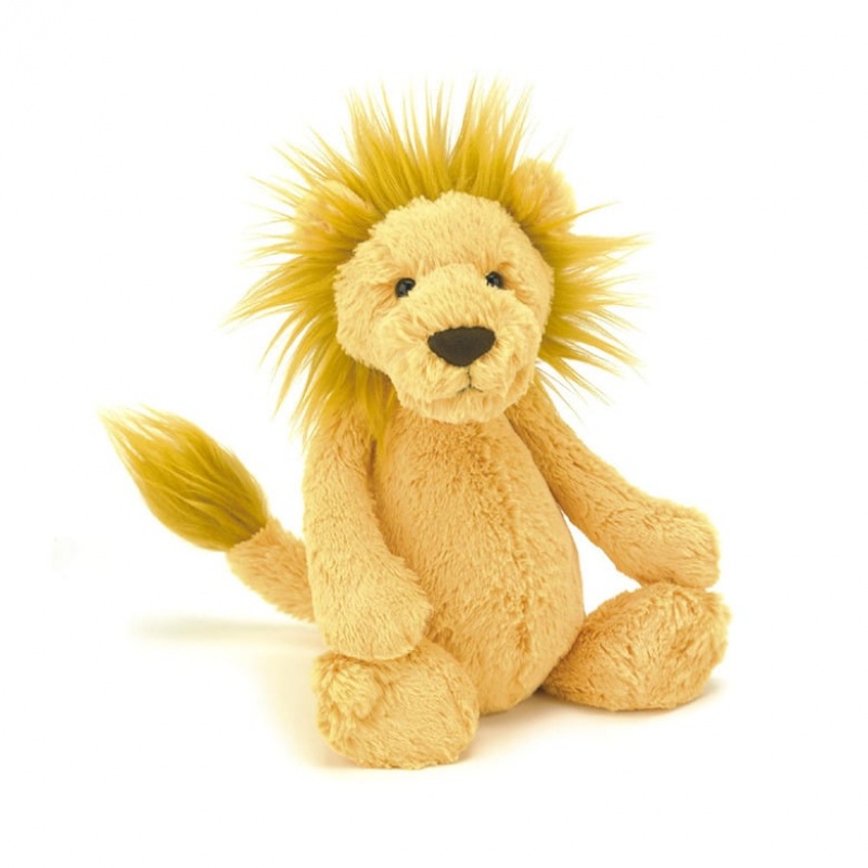 MEDIUM Jellycat Bashful Lion 31 CM, Jellycat USA | NI7406352