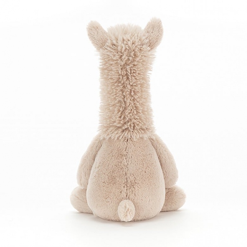 MEDIUM Jellycat Bashful Llama 31 CM X 12 CM, Jellycat USA | LE6429713