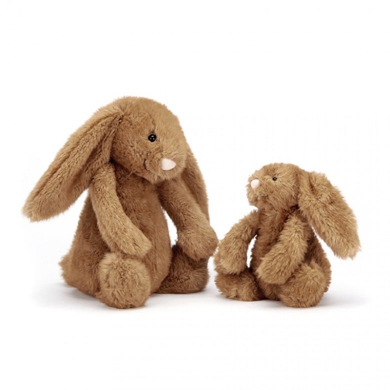 MEDIUM Jellycat Bashful Maple Bunny 31 CM X 13 CM, Jellycat USA | GF7823451