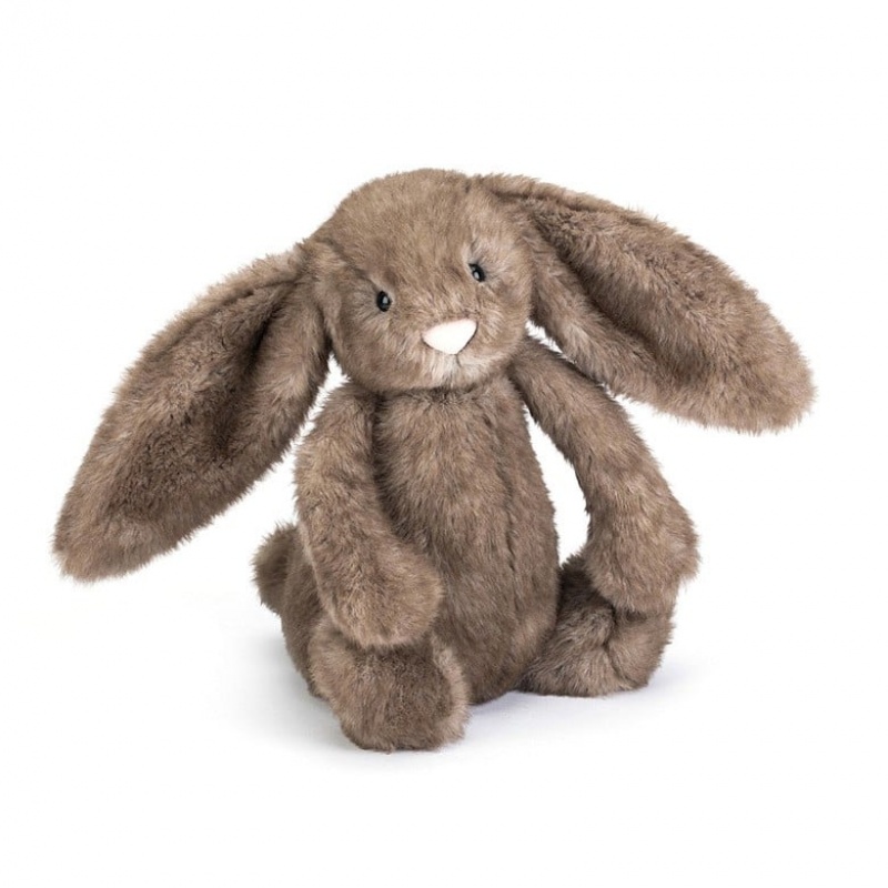 MEDIUM Jellycat Bashful Pecan Bunny 31 CM X 13 CM, Jellycat USA | EW4791365