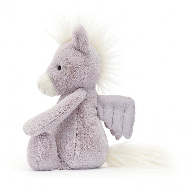 MEDIUM Jellycat Bashful Pegasus 31 CM X 12 CM, Jellycat USA | GC4253678