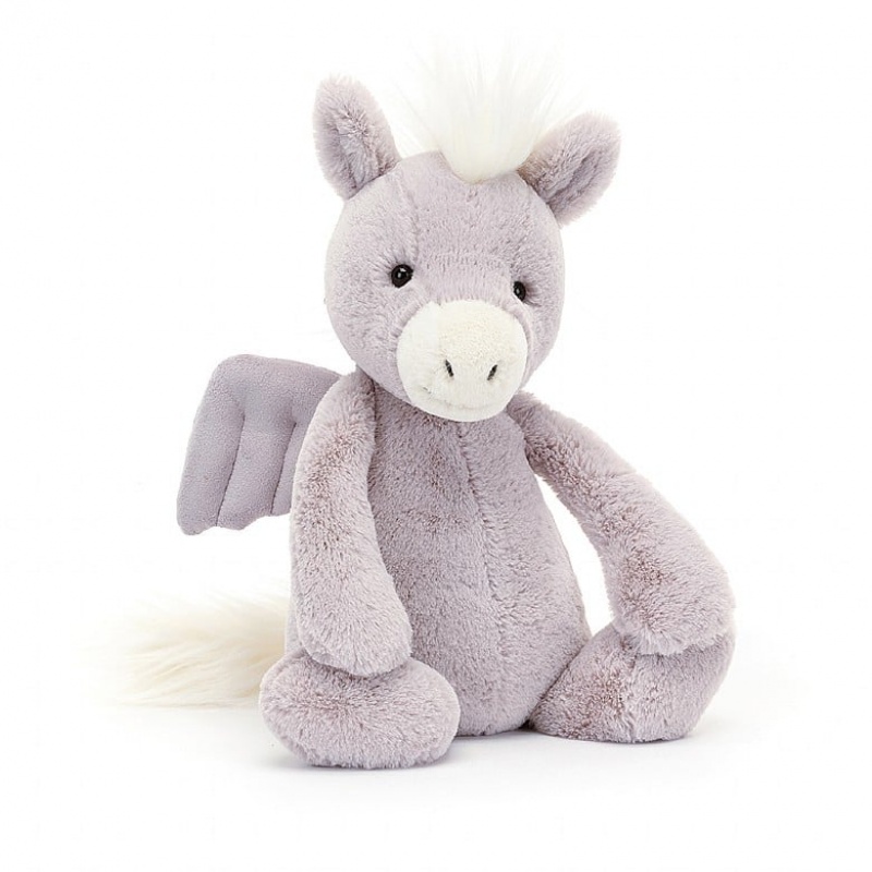 MEDIUM Jellycat Bashful Pegasus 31 CM X 12 CM, Jellycat USA | LF3240761