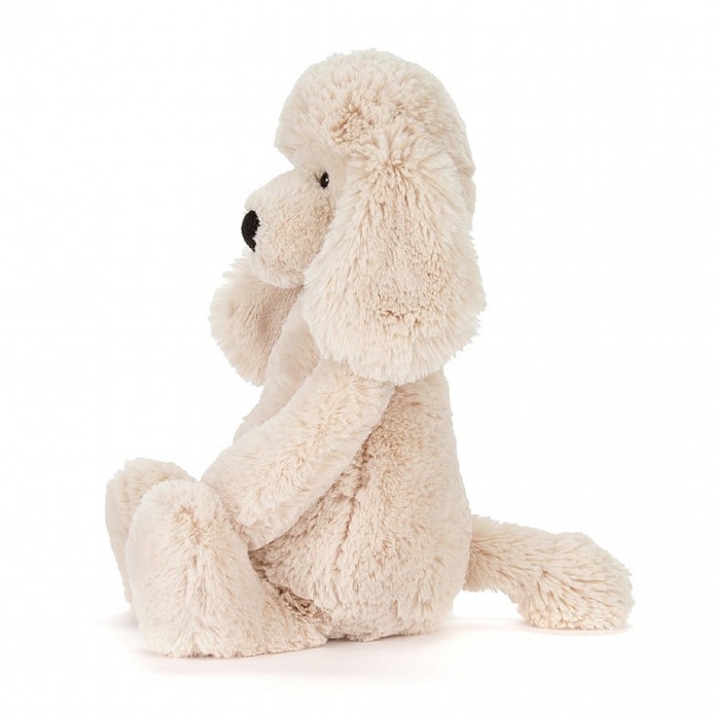 MEDIUM Jellycat Bashful Poodle Pup 31 CM X 12 CM, Jellycat USA | RL6051832