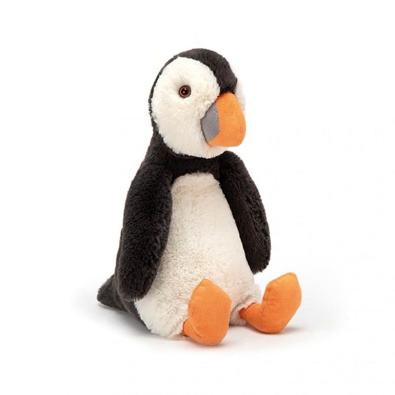 MEDIUM Jellycat Bashful Puffin 31 CM X 12 CM, Jellycat USA | UT5721306