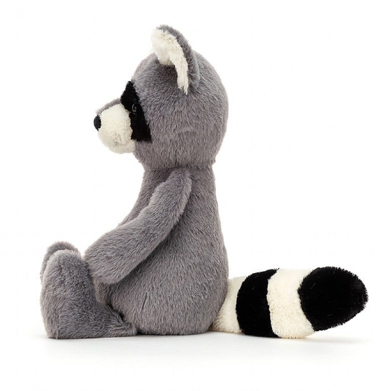 MEDIUM Jellycat Bashful Raccoon 28 CM X 12 CM, Jellycat USA | DS4608193