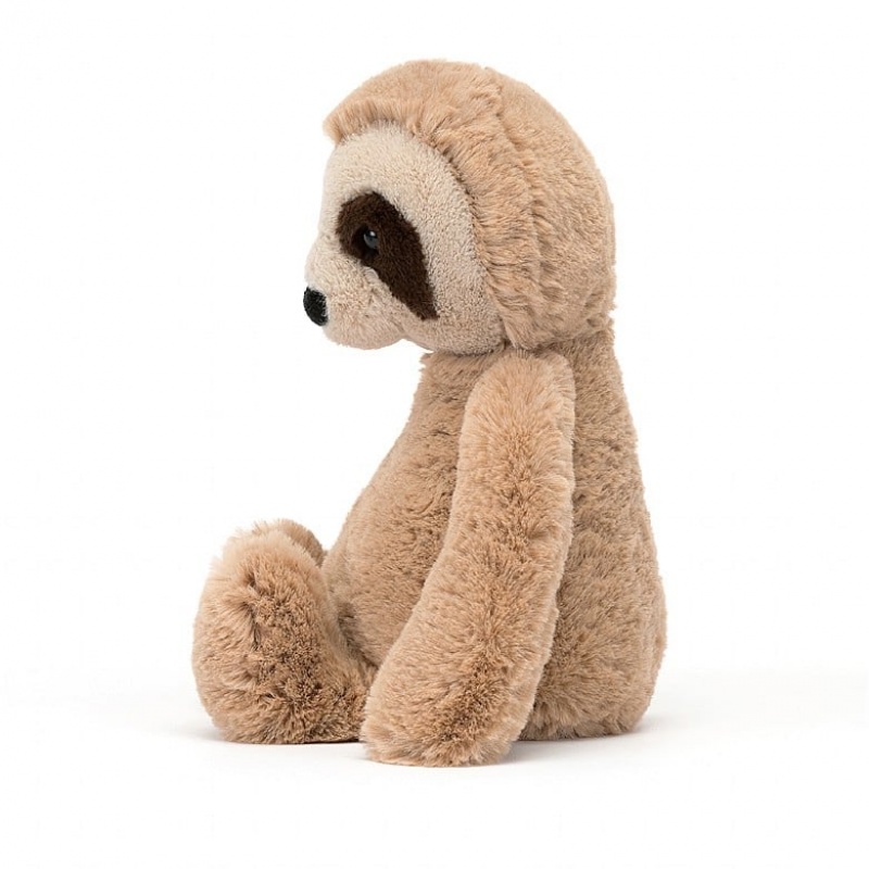 MEDIUM Jellycat Bashful Sloth 28 CM X 12 CM, Jellycat USA | LY7680352