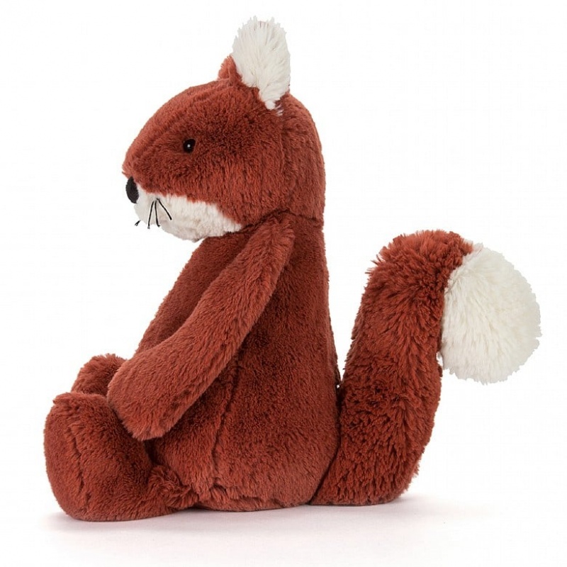 MEDIUM Jellycat Bashful Squirrel 31 CM, Jellycat USA | UH2961538