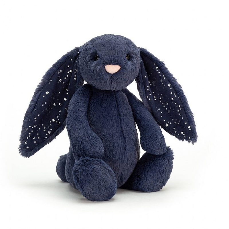 MEDIUM Jellycat Bashful Stardust Bunny 31 CM X 12 CM, Jellycat USA | EV1560974