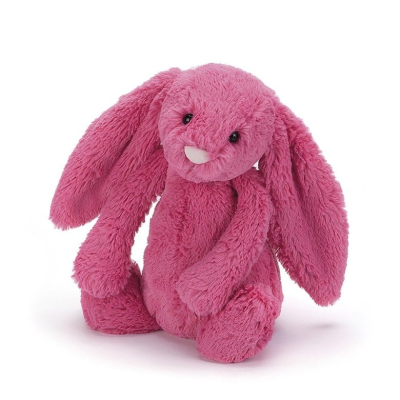 MEDIUM Jellycat Bashful Strawberry Bunny 31 CM, Jellycat USA | WC1538402