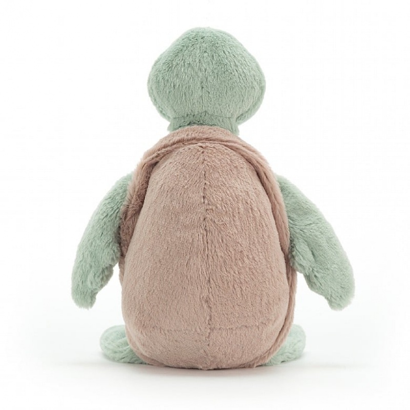 MEDIUM Jellycat Bashful Turtle 31 CM X 12 CM, Jellycat USA | IX7403961