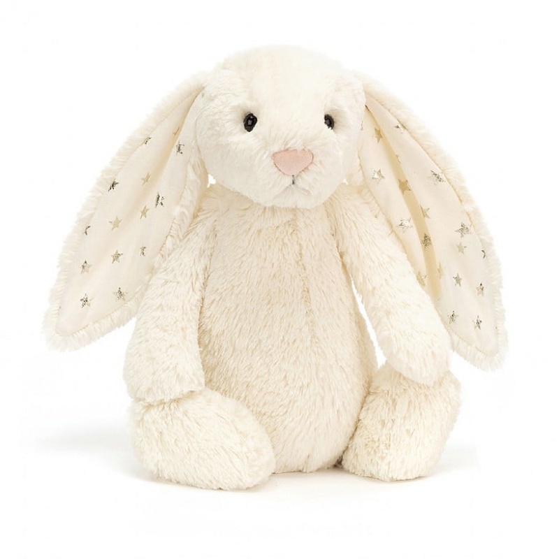 MEDIUM Jellycat Bashful Twinkle Bunny 31 CM X 12 CM, Jellycat USA | HL6792413