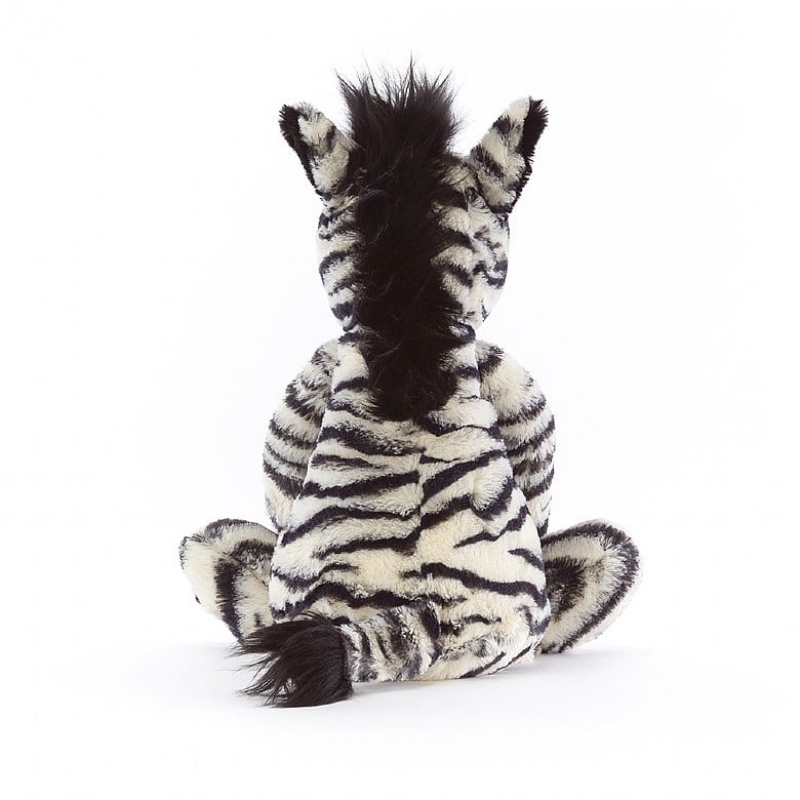 MEDIUM Jellycat Bashful Zebra 31 CM X 12 CM, Jellycat USA | QT3874915