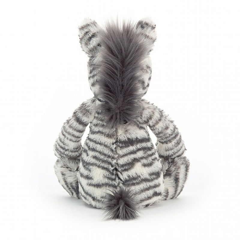 MEDIUM Jellycat Bashful Zebra 31 CM X 12 CM, Jellycat USA | XP6415792