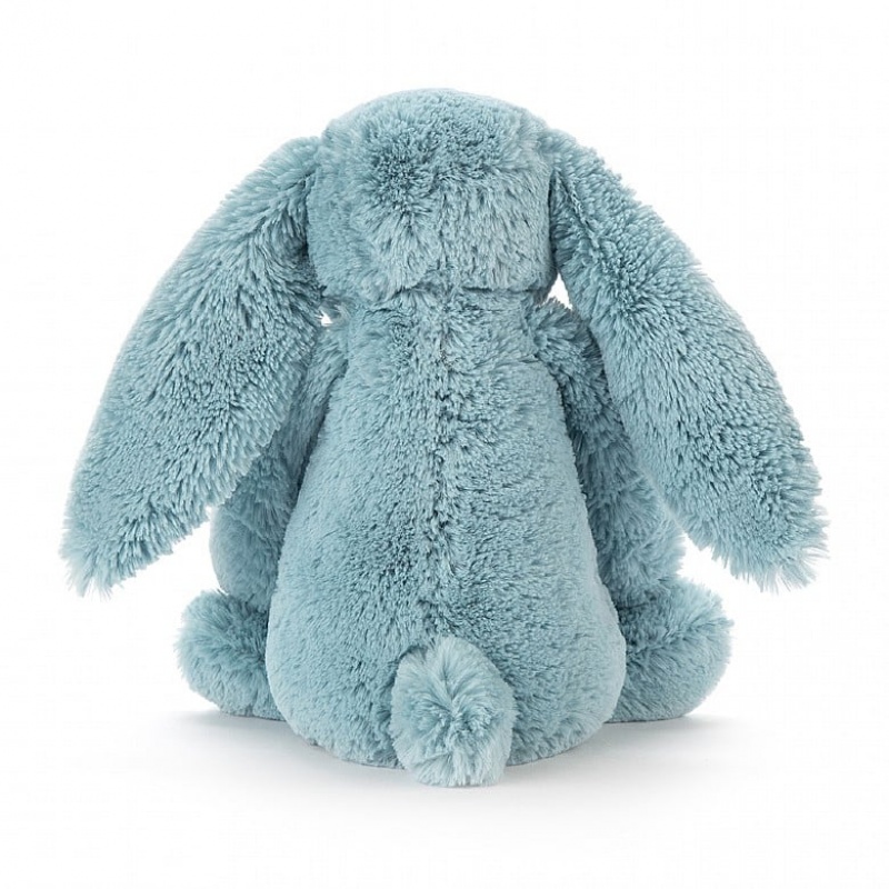 MEDIUM Jellycat Blossom Aqua Bunny 31 CM X 12 CM, Jellycat USA | UD2019746