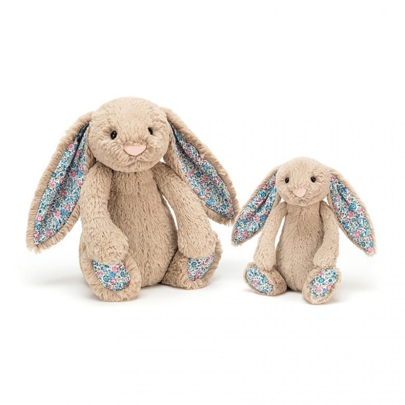 MEDIUM Jellycat Blossom Beige Bunny 31 CM X 12 CM, Jellycat USA | BO7209435