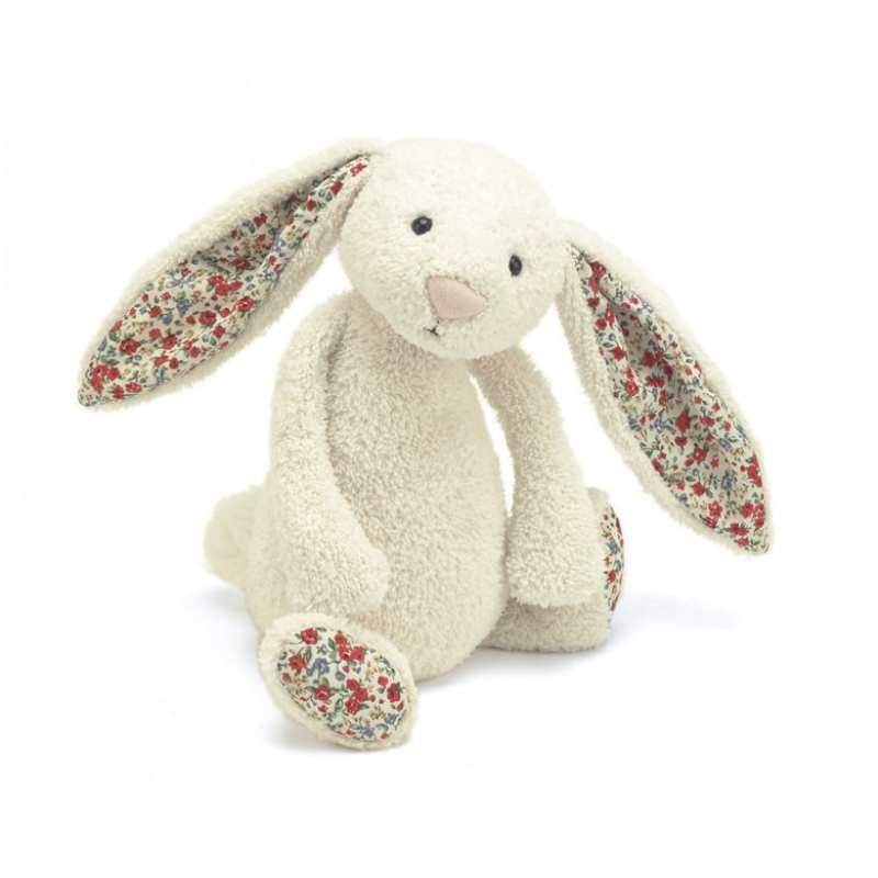 MEDIUM Jellycat Blossom Cream Bunny Chime 31 CM, Jellycat USA | JW9123768