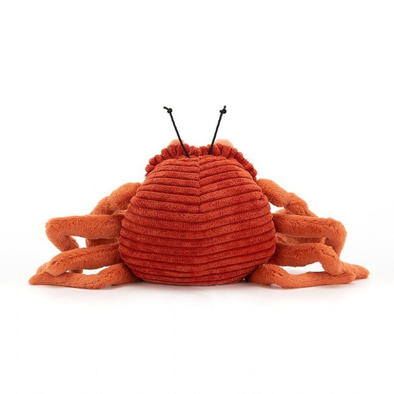 MEDIUM Jellycat Crispin Crab 15 CM X 20 CM, Jellycat USA | DB9854031