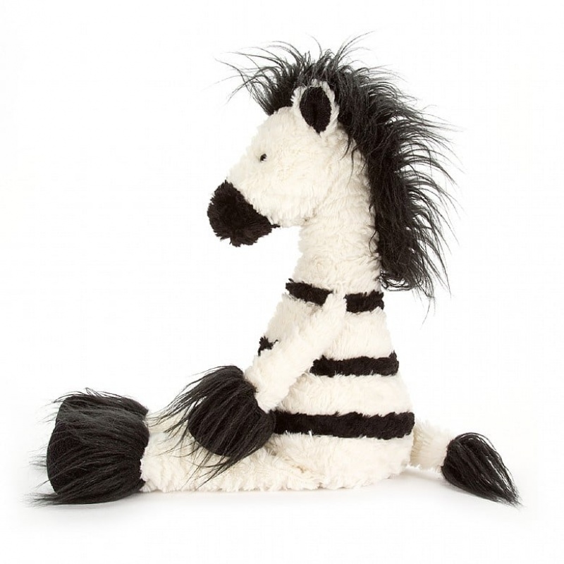 MEDIUM Jellycat Dainty Zebra 47 CM X 13 CM, Jellycat USA | XO9420563