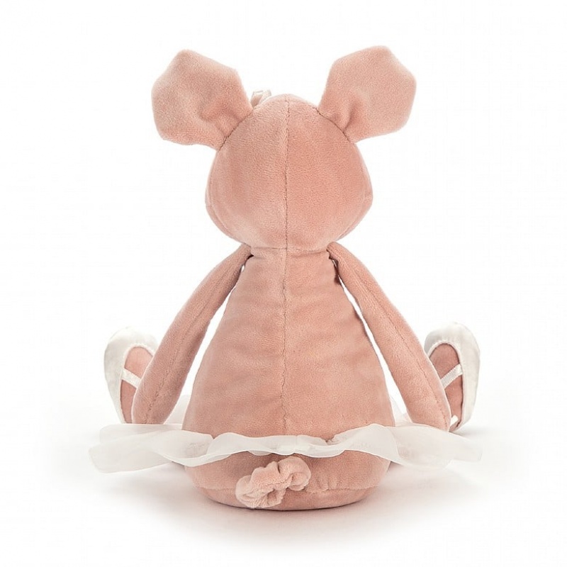 MEDIUM Jellycat Dancing Darcey Piglet 33 CM X 10 CM, Jellycat USA | UA3829740