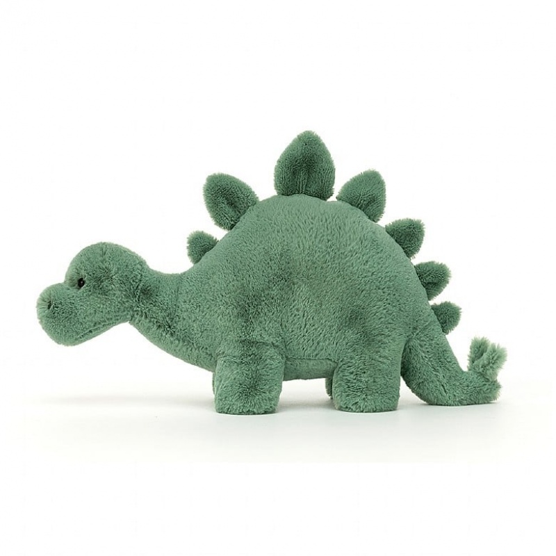 MEDIUM Jellycat Fossilly Stegosaurus 16 CM X 12 CM, Jellycat USA | WJ7369205