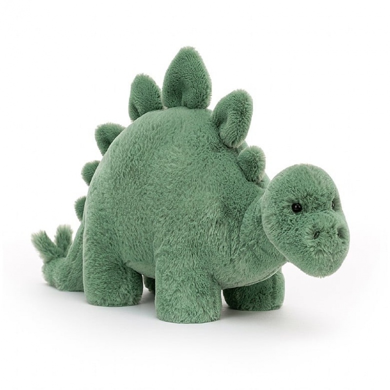 MEDIUM Jellycat Fossilly Stegosaurus 16 CM X 12 CM, Jellycat USA | WJ7369205