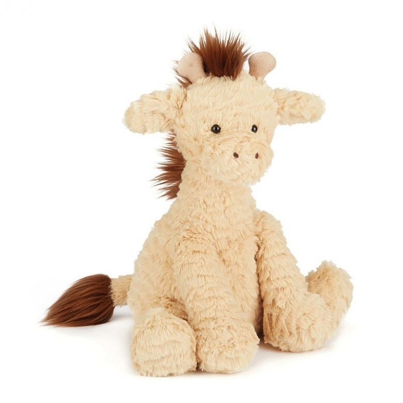 MEDIUM Jellycat Fuddlewuddle Giraffe 23 CM X 13 CM, Jellycat USA | NU3209715