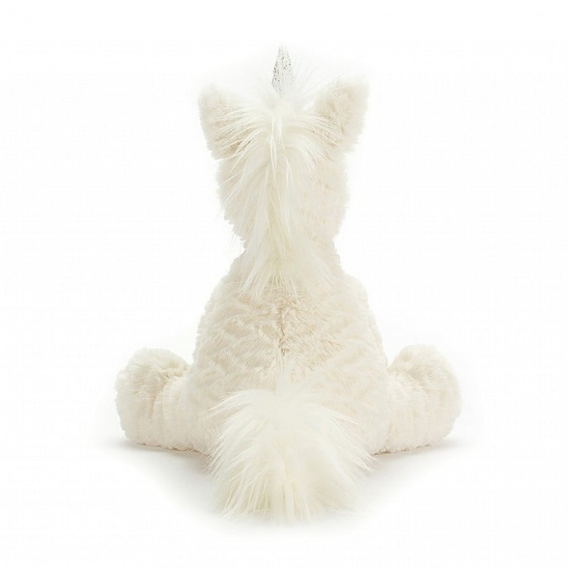 MEDIUM Jellycat Fuddlewuddle Unicorn 23 CM X 13 CM, Jellycat USA | WC5063418