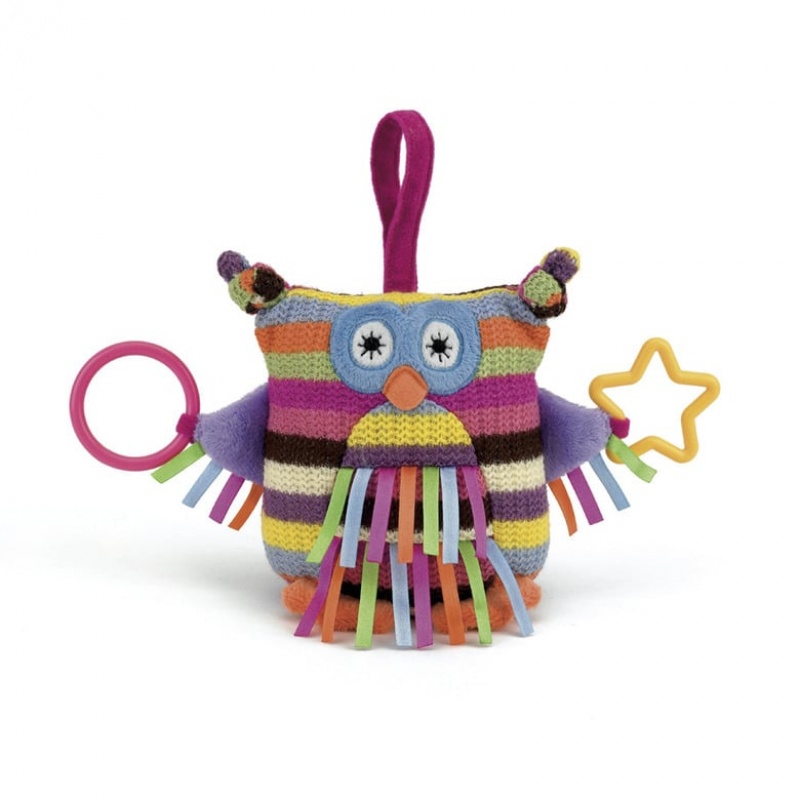 MEDIUM Jellycat Hoot Owl 15 CM X 15 CM, Jellycat USA | WH1280974